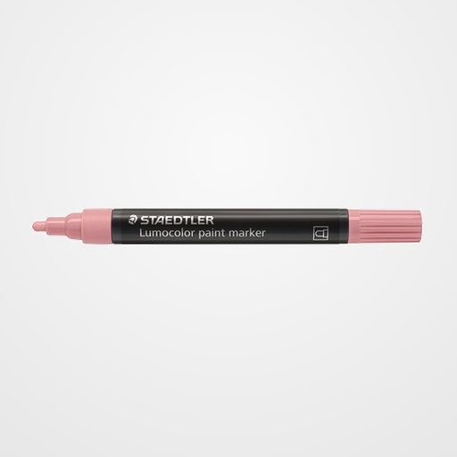 ROTULADOR ACRILICO STAEDTLER 349 LUMOCOLOR PAINT PERMANENTE ROSA CLARO