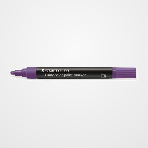 ROTULADOR ACRILICO STAEDTLER 349 LUMOCOLOR PAINT PERMANENTE VIOLETA