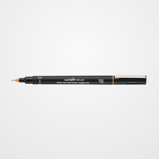 ROTULADOR CALIBRADO UNI-BALL PIN 0,5 mm NARANJA
