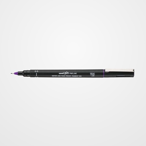 ROTULADOR CALIBRADO UNI-BALL PIN 0,5 mm PURPURA