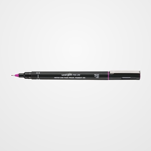 ROTULADOR CALIBRADO UNI-BALL PIN 0,5 mm ROSA