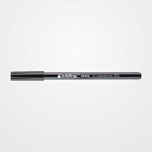 ROTULADOR FIBRA EDDING 1255 CALLIGRAPHY PEN 3.5mm NEGRO