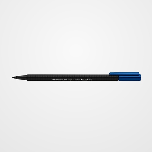 ROTULADOR FIBRA STAEDTLER  323 TRIPLUS COLOR NEGRO