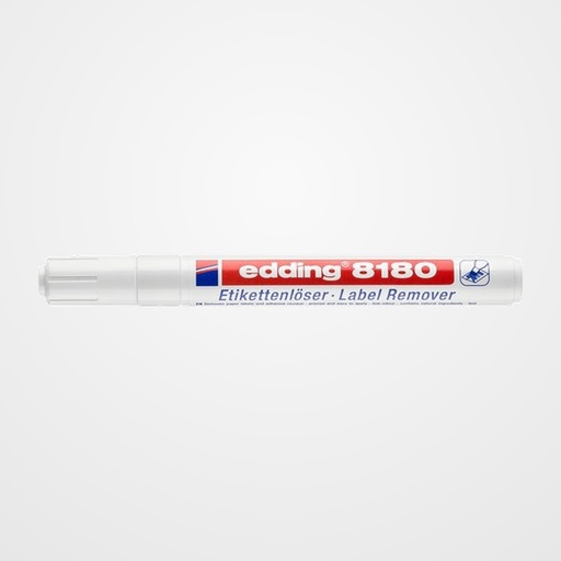 MARCADOR EDDING 8180 QUITA ETIQUETAS BLISTER de 1