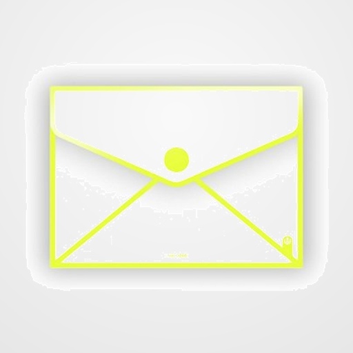 DOSIER SOBRE CARCHIVO  SENDY  PP VELCRO A5 AMARILLO NEON