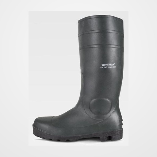 BOTA SEGURIDAD POCERA WORKTEAM NITRILO/PVC P2201 TALLA 45 VERDE
