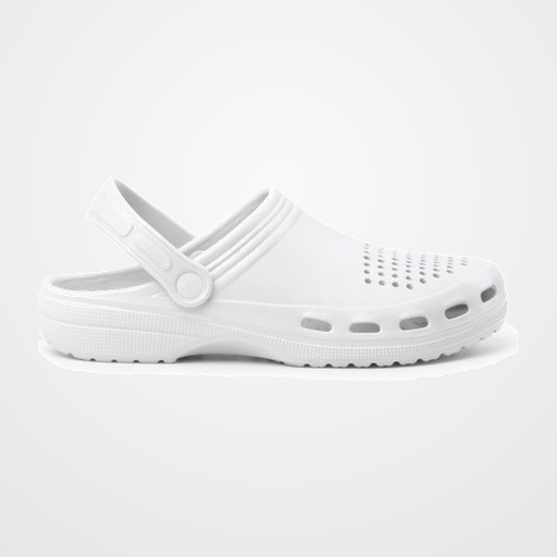 ZUECO ROLY DAN EVA UNISEX TALLA 35 BLANCO