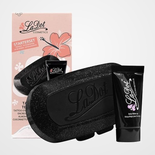 ACCESORIO PARA SELLO LADOT SET DE INICIACION PARA TATTOOS (Contenido: tampon y tinta para el cuerpo)