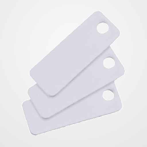 ACCESORIO SELLO COLOP ELECTRONICO E-MARK PLACA DE PLASTICO PERFORADO 45mm X 18 mm PAQUETE DE 20 UNIDADES