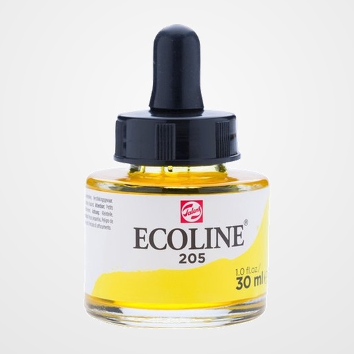ACUARELA LIQUIDA ECOLINE  30 ml (frasco) AMARILLO LIMON