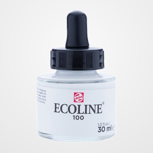 ACUARELA LIQUIDA ECOLINE  30 ml (frasco) BLANCO