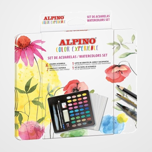 ACUARELAS ALPINO COLOR EXPERIENCE SET de 36