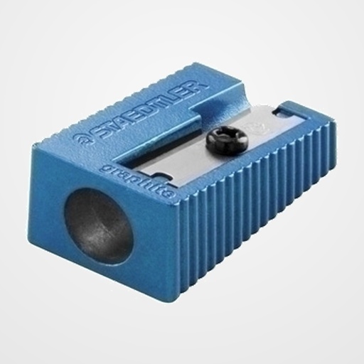 AFILALAPIZ METALICO STAEDTLER CUÑA 1 USO COL. SURTIDOS