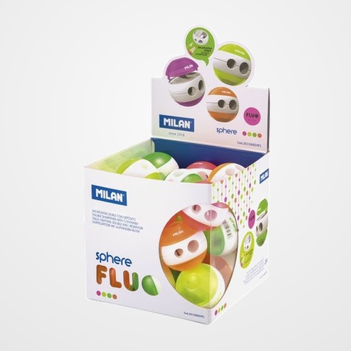 AFILALAPIZ MILAN DOBLE SPHERE FLUOR EXPOSITOR DE 24