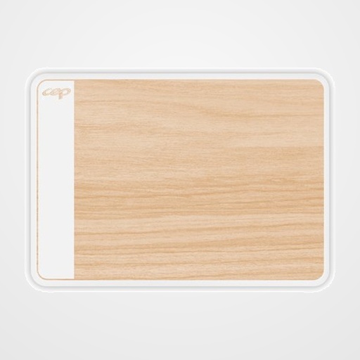 ALFOMBRILLA RATON CEP SILVA BLANCO/MADERA