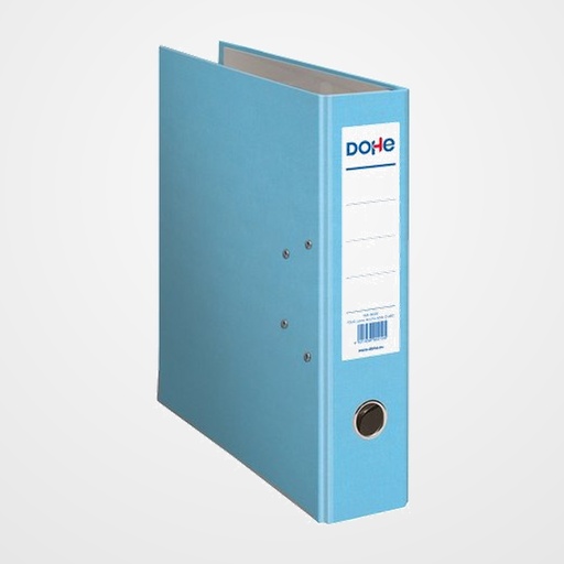 ARCHIVADOR DOHE palanca PLASTIF.COLOR Fº 75mm AZUL CLARO