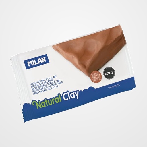 ARCILLA NATURAL MILAN TERRACOTA  400 GR