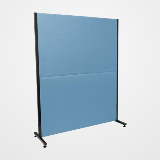 BIOMBO PIQUERAS Y CRESPO VALDEGANGA DESMONTABLE TAPIZADO BALI AZUL CIELO