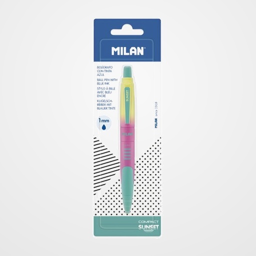 BOLIGRAFO MILAN RETRACTIL COMPACT SUNSET