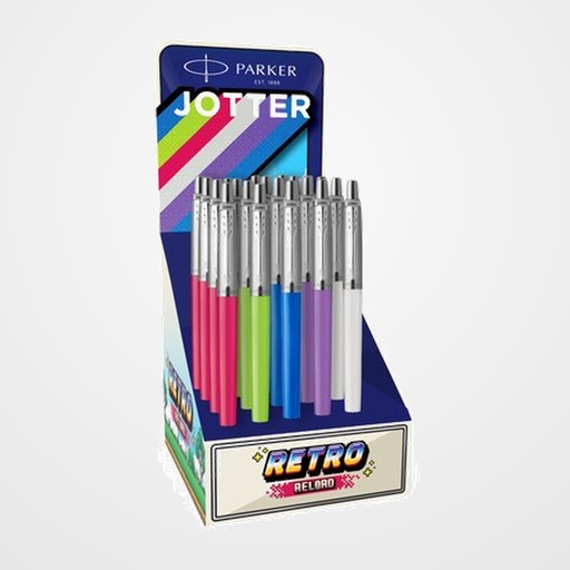 BOLIGRAFO PARKER JOTTER ORIGINAL EXPOSITOR de 20 (90 ANIVERSARIO)