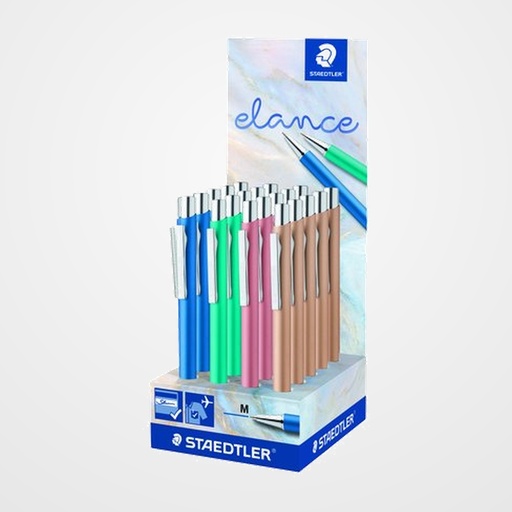 BOLIGRAFO RT. STAEDTLER 421 ELANCE EXPOSITOR DE 20