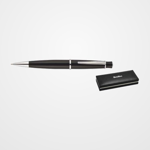 BOLIGRAFO SCRIKSS CHIC 62 NEGRO (en ESTUCHE PREMIUM)