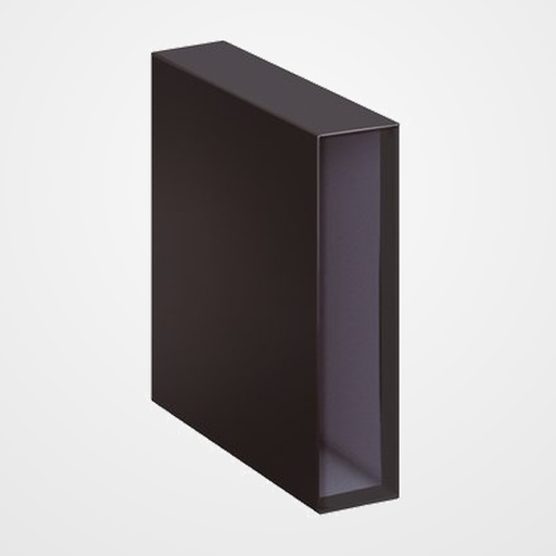 CAJA para ARCHIVADOR DOHE  A4 82mm NEGRO