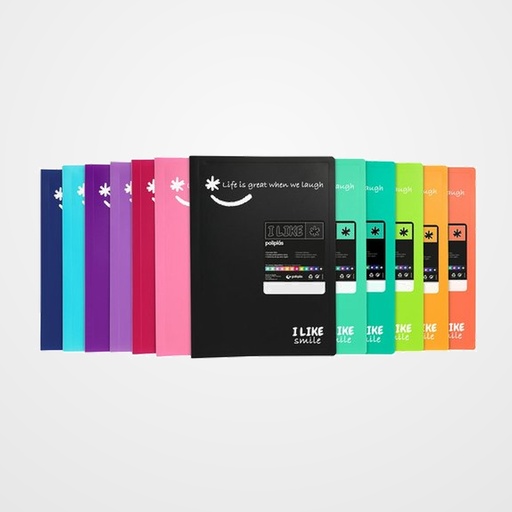 CARPETA FUNDAS (TARIFARIO) GRAFOPLAS PP SEMIRRIGIDO POLIPLAS LIKE 2 OPACO Fº 10 F. MANDARINA