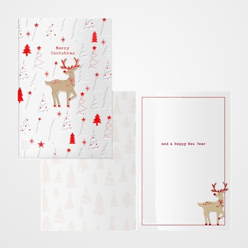 CHRISTMAS DOHE 115x170 DEER