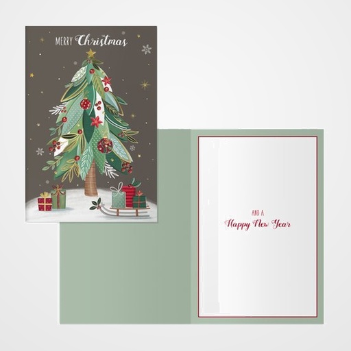 CHRISTMAS DOHE 115x170 TREE