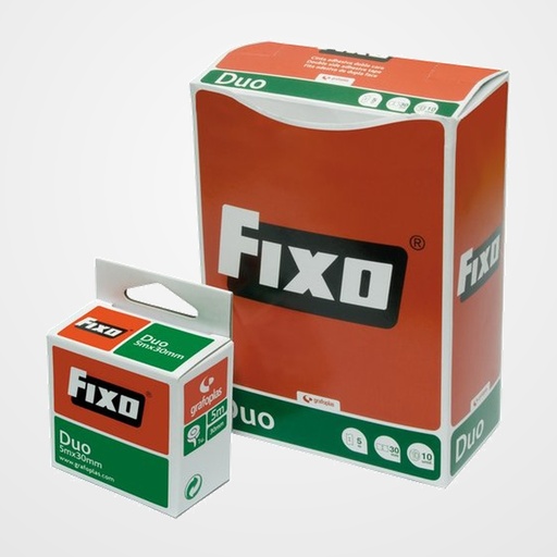 CINTA ADHESIVA DOBLE CARA FIXO DUO rollo 15x15