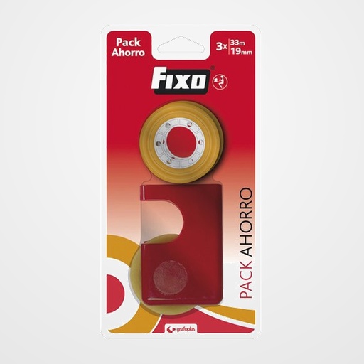 CINTA ADHESIVA FIXO CARAMEL JUNIOR rollo 33x19 BLISTER