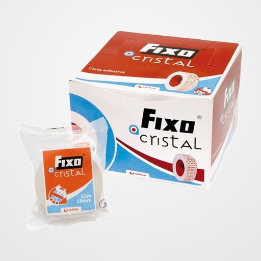 CINTA ADHESIVA FIXO CRISTAL rollo 33x19