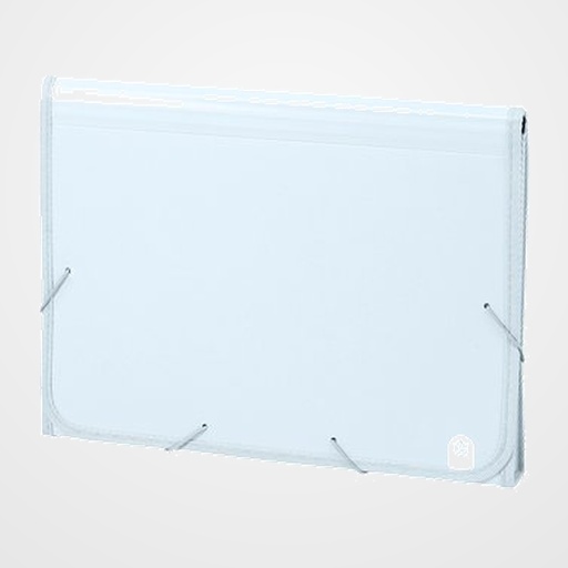 CLASIFICADOR ACORDEON CARCHIVO SOFT PP Fº 13 DPTOS.(A-Z) AZUL