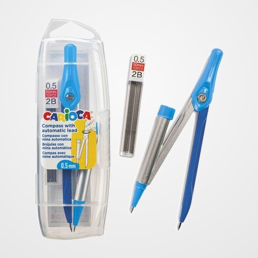 COMPAS CARIOCA CON MINAS 0,5mm