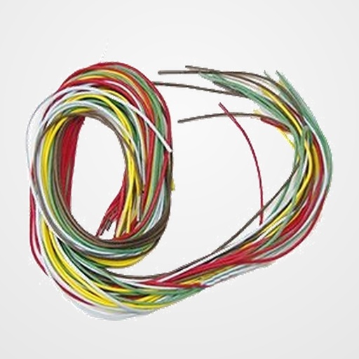 CORDONES ALGODON NIEFENVER 72 CM BOLSA DE 25 UNIDADES 5 COLORES SURTIDOS (Azul, Verde, Rojo, Amarillo y Negro)