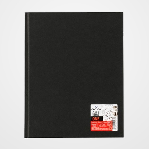 CUADERNO DE DIBUJO GUARRO-CANSON ONE ART BOOK COSIDO LISO TAPA DURA 216x279 mm 100g 98h