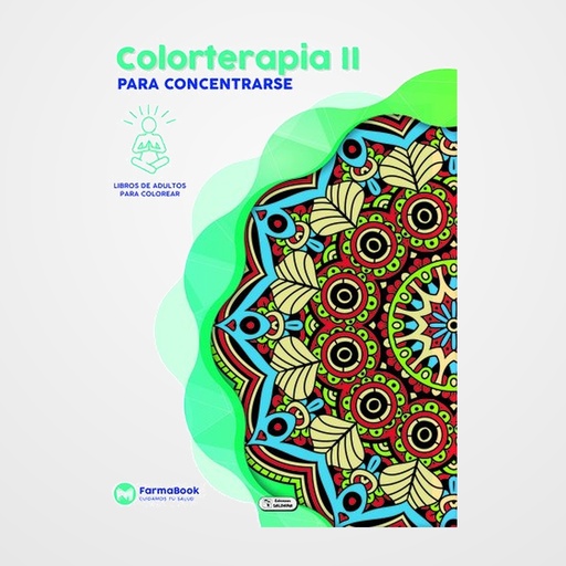 CUADERNO FARMABOOK 24x17 COLORTERAPIA II: PARA CONCENTRARSE