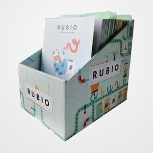 CUADERNO RUBIO EXPOSITOR CARTON A4 SURTIDO de 48 uds.