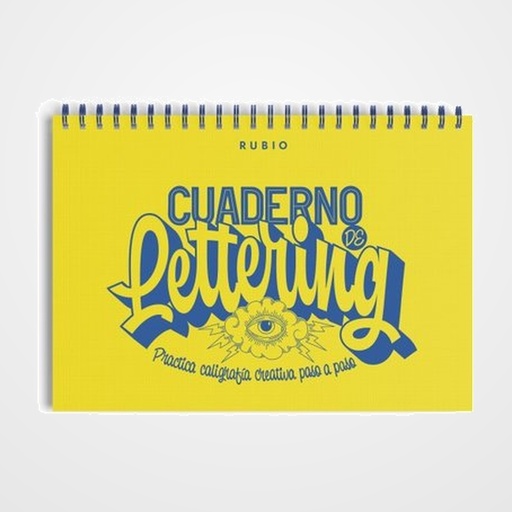 CUADERNO RUBIO 204x304 HORIZONTAL ESPIRAL LETTERING