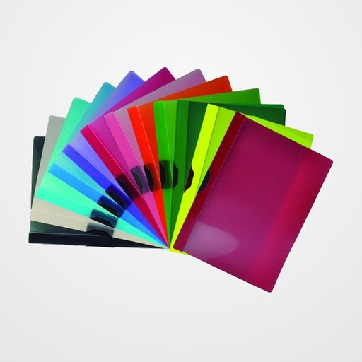DOSIER CLIP COLORLINE CLIP-IT PP A4 pinza PLASTICO 30h EXPOSITOR de 48
