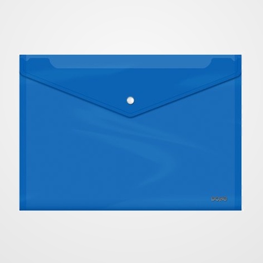 DOSIER SOBRE DOHE PP BROCHE Fº+ APAISADO TRASLUCIDO AZUL