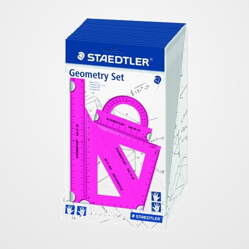 EQUIPO de DIBUJO STAEDTLER 20cm COLORES SURTIDO EXPOSITOR de 18