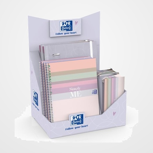 EXPOSITOR OXFORD & ME CUTE BLOCS,  CARPEBLOCS Y PORTATODOS SURTIDO de 13 5 x 400207224 4 x 400205896 4 x 400204966