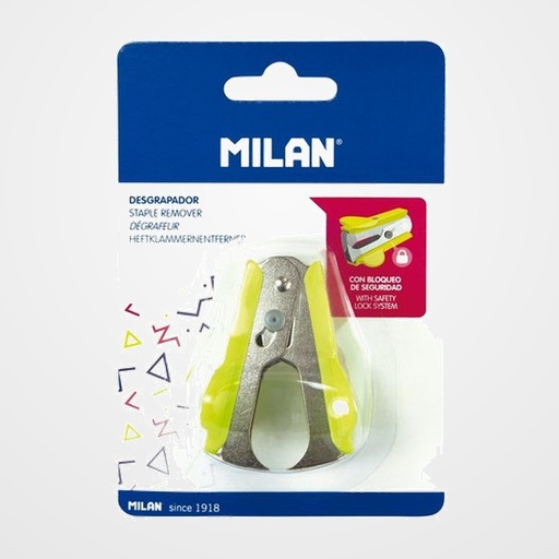 EXTRAGRAPAS MILAN PINZA SERIE ACID AMARILLO EN BLISTER