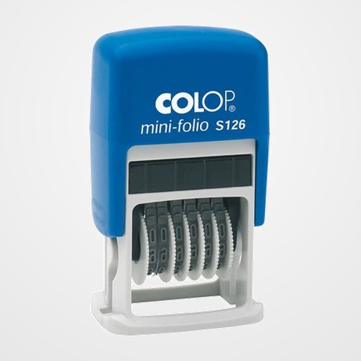 FECHADOR ent.AUT. COLOP S126 4 mm.