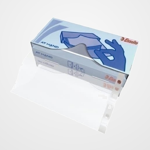FUNDA MULTITALADRO ESSELTE PP  40µ PL.NJ. A4 11 TAL.RFZO. CAJA de 50 AT HAND