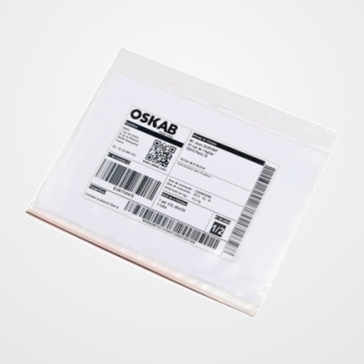 FUNDA SEÑALIZACION TARIFOLD LOGISTICA DRY POCKET ESTANCA HORIZONTAL A4 SIN GANCHO TRANSPARENTE CAJA DE 10