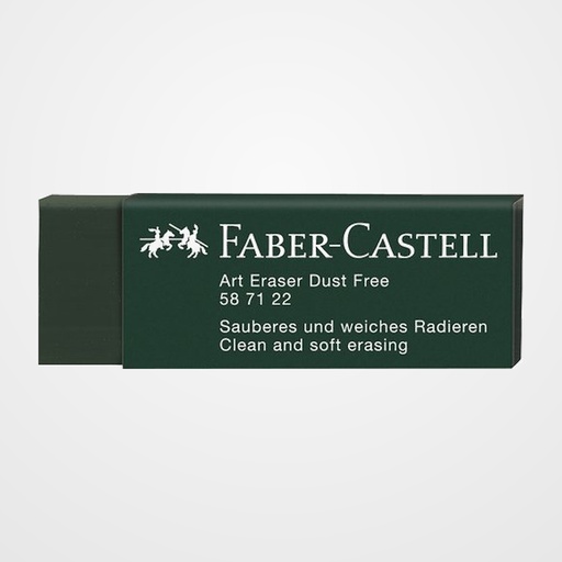 GOMA de BORRAR FABER-CASTELL 587122 (PVC-FREE) para ARTISTAS  (ud.)