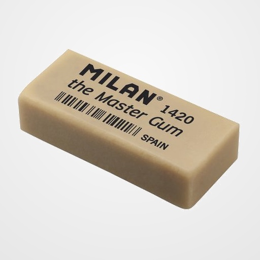 GOMA de BORRAR MILAN MIGA DE PAN 1420 MASTER GUM PARA BELLAS ARTES CAJA de 5